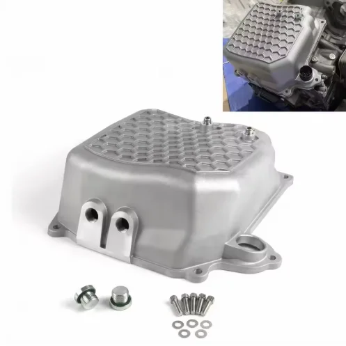 CNC Aluminum Oversized Oil Pan For DSG 6 Speed DQ250 Transmission Upgrade