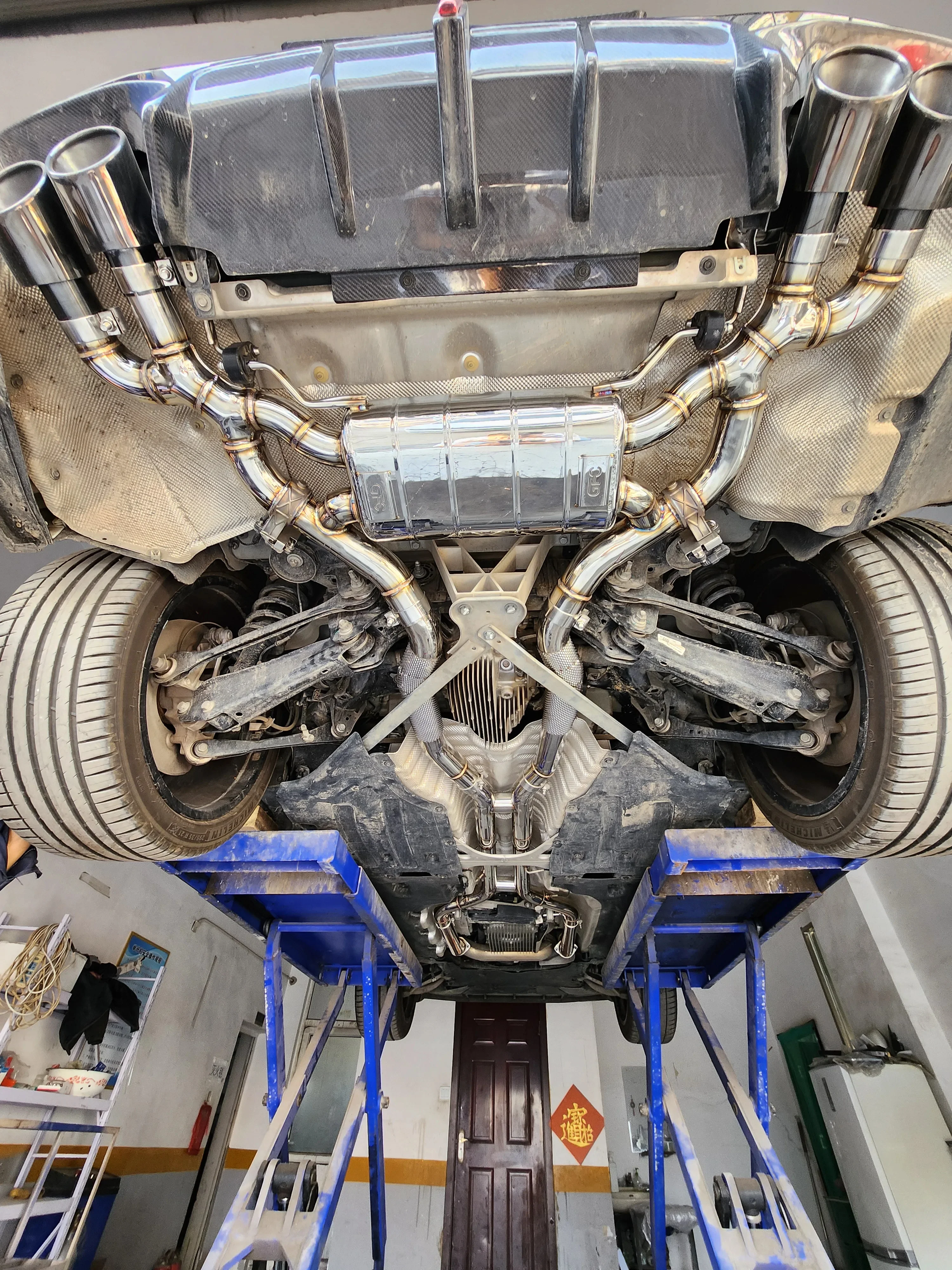 

[Custom product] Suitable for 2021-2024 BMW X3M X4M F97 F98 3.0T Catback hatchback with valve exhaust system