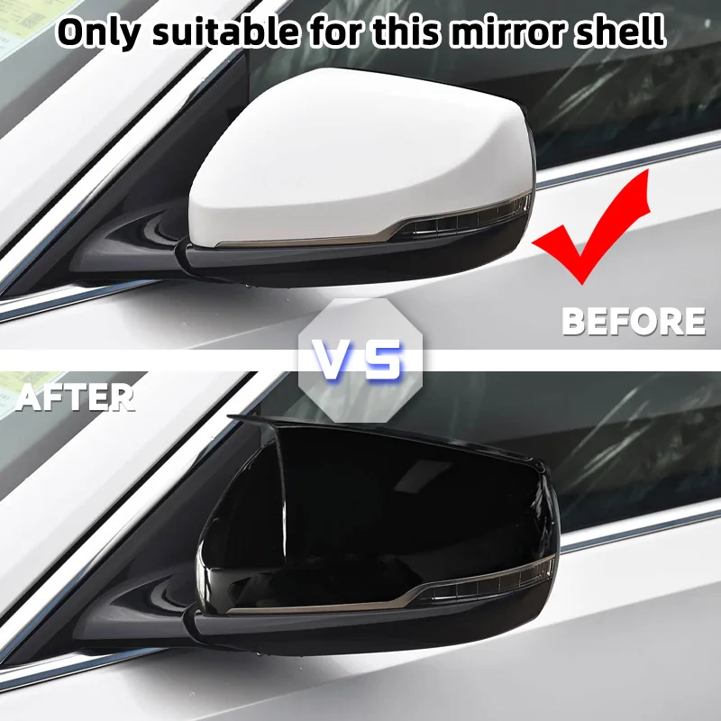 For US Version Cadillac CT5 CT6 2020 2021 2022 2023 2024 Rearview Mirror Cover Body Kit Accessories