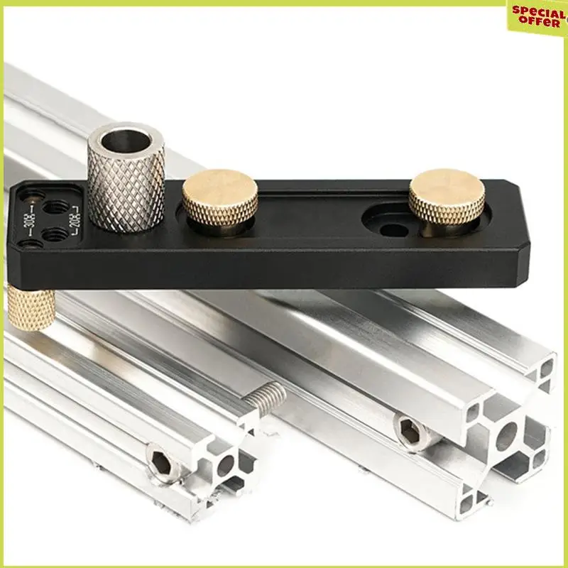 Guía de taladro de pista A34R con deslizadores, guía de taladro escalonado avellanado, herramienta de conexión de perforación, herramientas de guía de perforación, ayuda para perforación