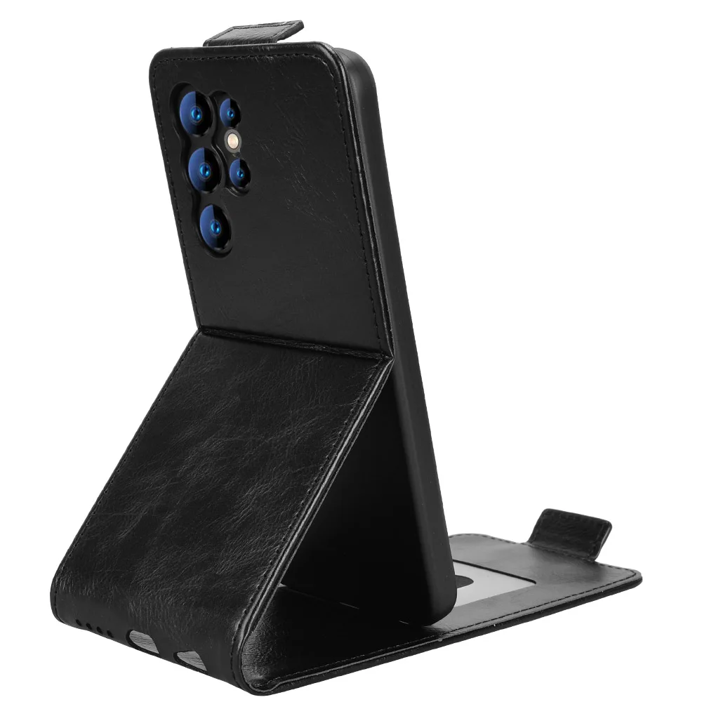 For Oukitel C61/C61 Pro Case Up and Down Flip Business Magnet Stand Leather Case Conque For Oukitel C61/C61 Pro Fundas