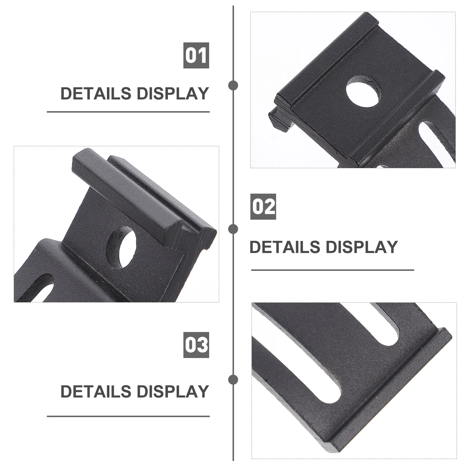 

LED Light Bar Bracket Sturdy Holder Work Lamp Slide Car Mounting Brackets Aluminum Alloy Durable Decorative Items