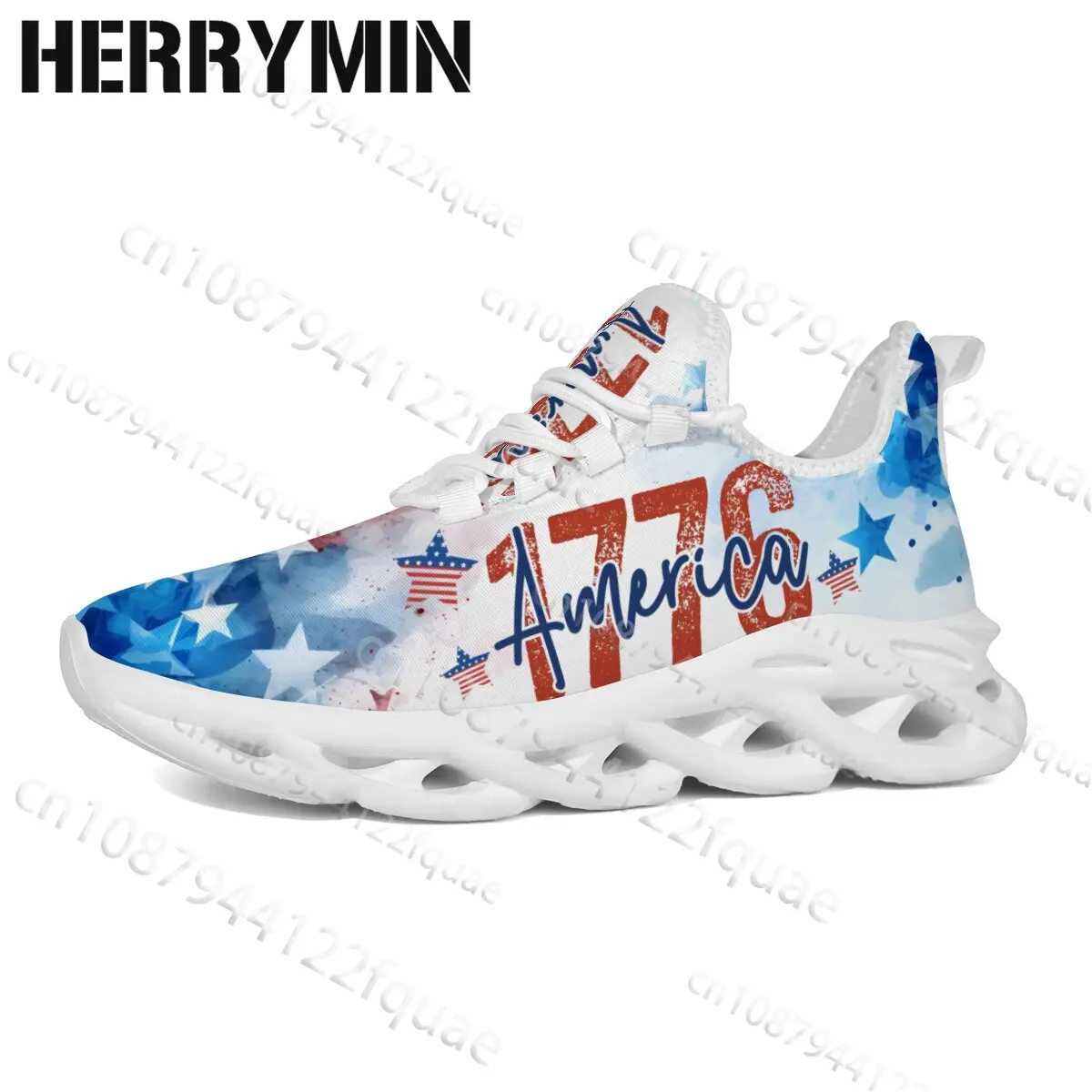 New Model American 250 Independence Day 1776 Print Flat Shoes for Boys Girls Breathable Low Top Board Shoes Birthday Gift