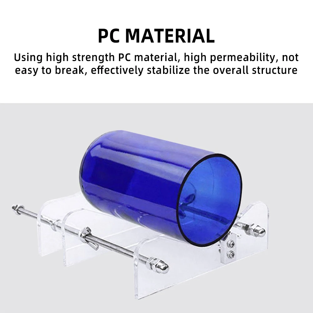Ferramenta profissional do cortador de garrafa de vidro, DIY Cut Tools Machine, Garrafa de corte para garrafas