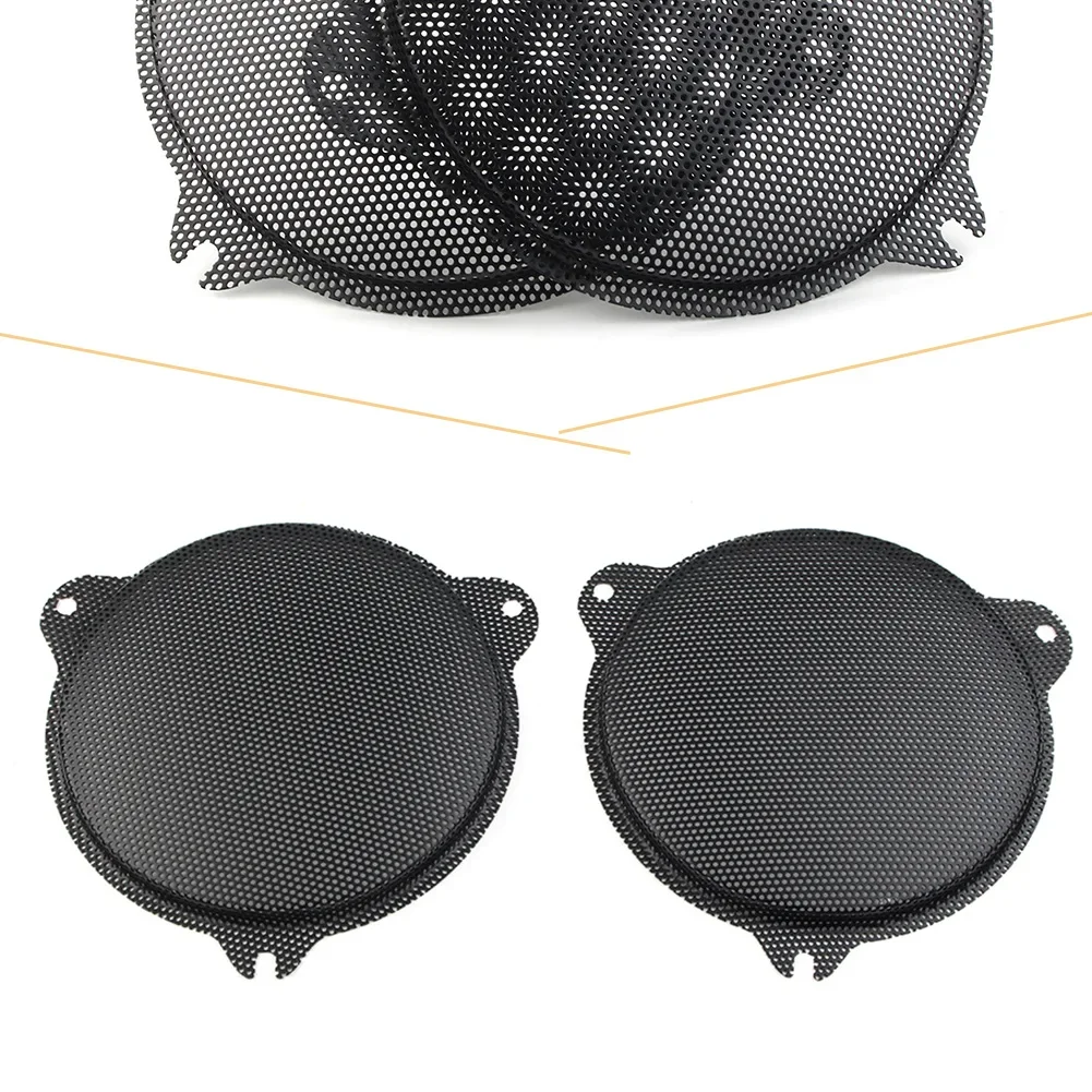 2Pcs Motorcycle Front Speaker Mesh Grills for Harley Davidson Electra Glide 2014-2018 FLHT/X/CU/K fairing speaker cloth grills