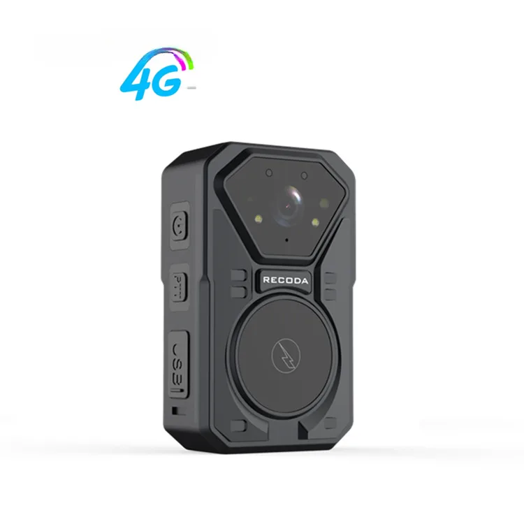 Android body worn  IR 4G GPS WIFI Body Worn  With Face Recognition