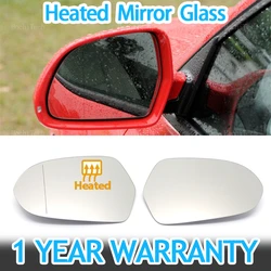 For Audi A4 S4 B8 8K 08-09, A5 S5 B8 8K 07-09, A8 S8 D3 Q3 SQ3 A3 8P Heating Side Mirror Glass Lens Door Wing View Mirror Glass