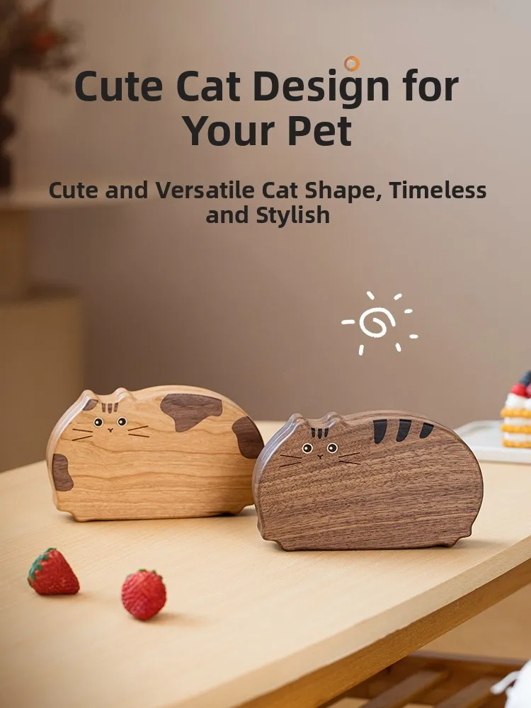 Portable  Wooden Jewelry Box Cute  Design Three Gold Earring Storage Box Handy Necklace Bracelet Ring Organizer Case