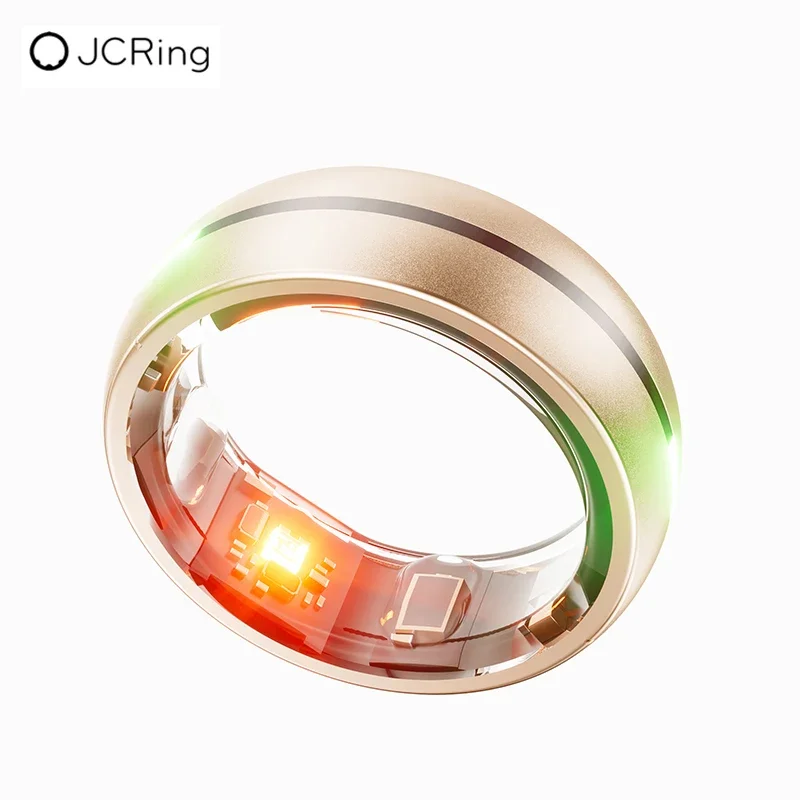 High Quality Smart Health Ring, Blood Health Risk Assessment & Vitals Tracker with 24/7 Heart Rate & SpO2 Monitoring for Android