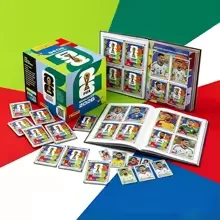 Genuine Panini 2026 FIFA World Cup star stickers with random football stars, fun desktop collectible game items for soccer fans