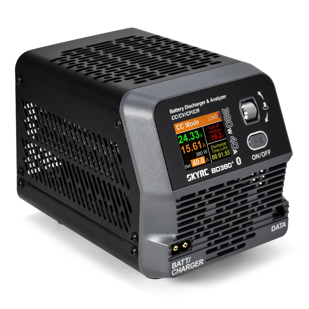 SKYRC BD380+ Battery Discharger Analyzer 380W 40A 40V Four Modes CC/CP/CR/CV for RC Models