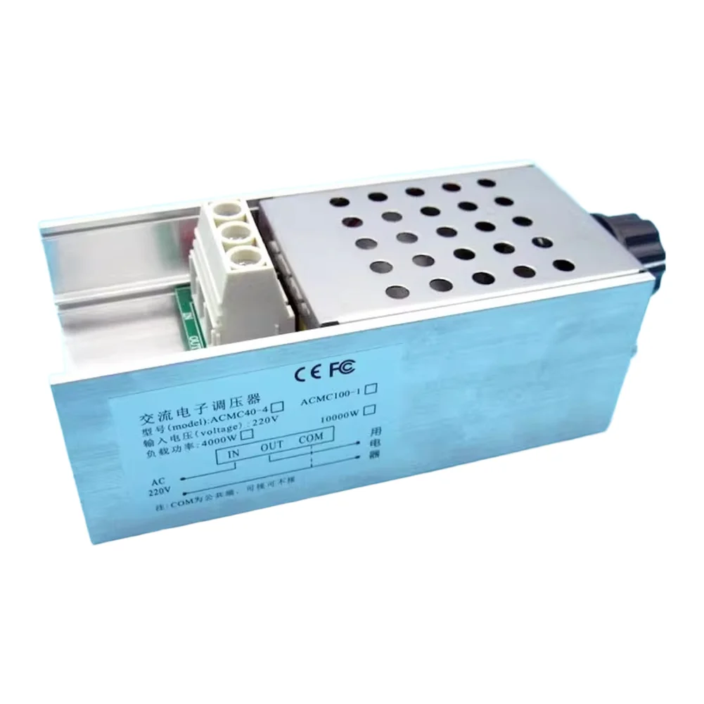 10000W Silicon Controlled Voltage Regulator Dimmer 220V-380V Adjustable Speed-Controller For Motor Heating Element Industrial