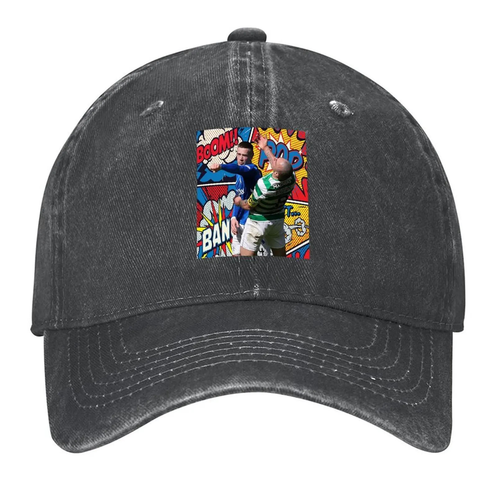 

Scotland Football glasgow Rangers Artwork Baseball Cap Hat Luxury Brand Golf Wear Hip Hop Cosplay For Girls Men's