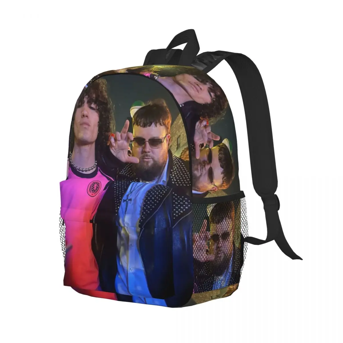 

Joeyy Singer Vocalist Music Rapper Backpack Student Boys Girls BookBag Children School Bag Laptop Shoulder Bags for Men Women