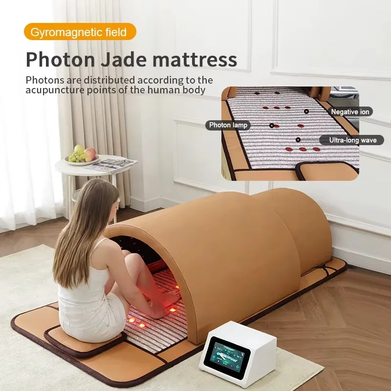 

Профессиональный домашний комплекс OEM: сауна большой вместимости и просторная комната, ЖК-управление