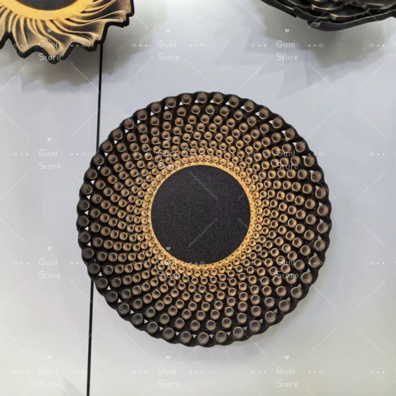 ROLLO Sunflower Wall Light Living Room Matte Texture Hotel Lobby Coffee Shop Restaurant Engineering Wall Light