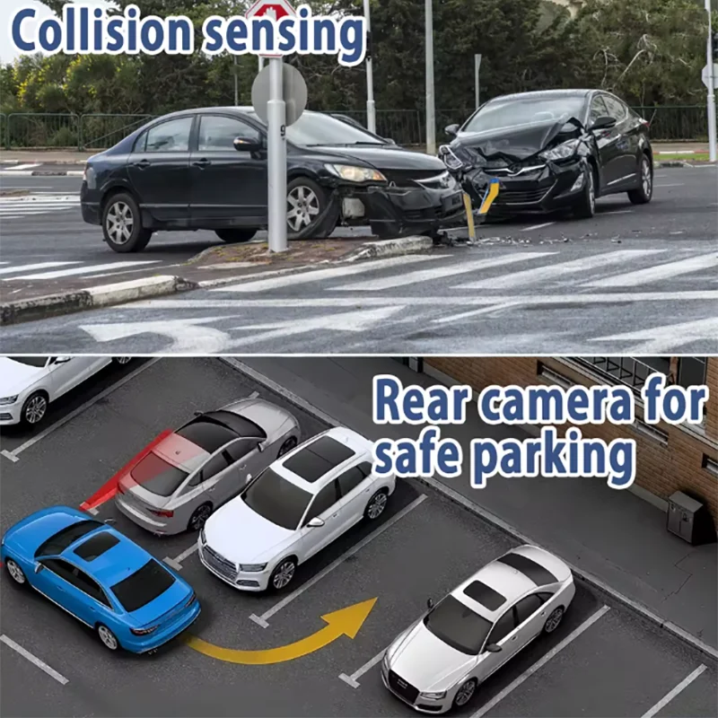 جديد 360 °   كاميرا سيارة 4 عدسة 1080P داش كام السيارات للرؤية الليلية سيارة تسجيل كاميرا سيارة DVR الجبهة كاميرا الرؤية الخلفية Casr ملحق