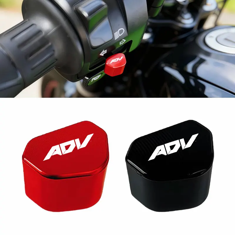 액세서리 Mototcycle CNC 스위치 버튼 회전 신호 스위치 키 캡 For HONDA ADV350 ADV160 ADV150 ADV125 ADV 350