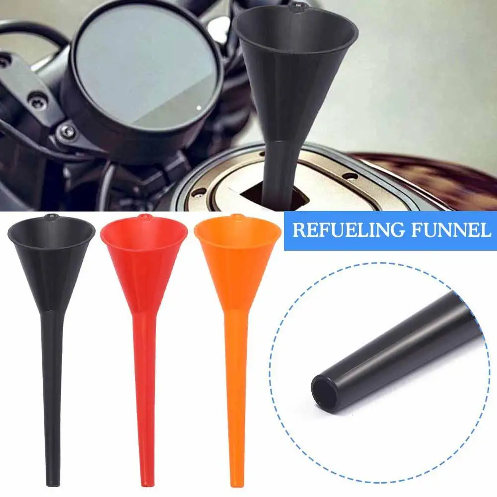 

1/2/3pcs Car Long Stem Funnel Gasoline Oil Fuel Filling Tools Anti-splash Oil Funnel Motorcycle Refueling Tools Car Accessories