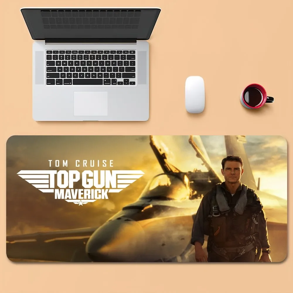 Top Gun Maverick Cool Mousepad para oficina, alfombrilla Grande y Pequeña para ordenador, teclado de PC, ratón de goma para juegos, alfombrilla antideslizante grande