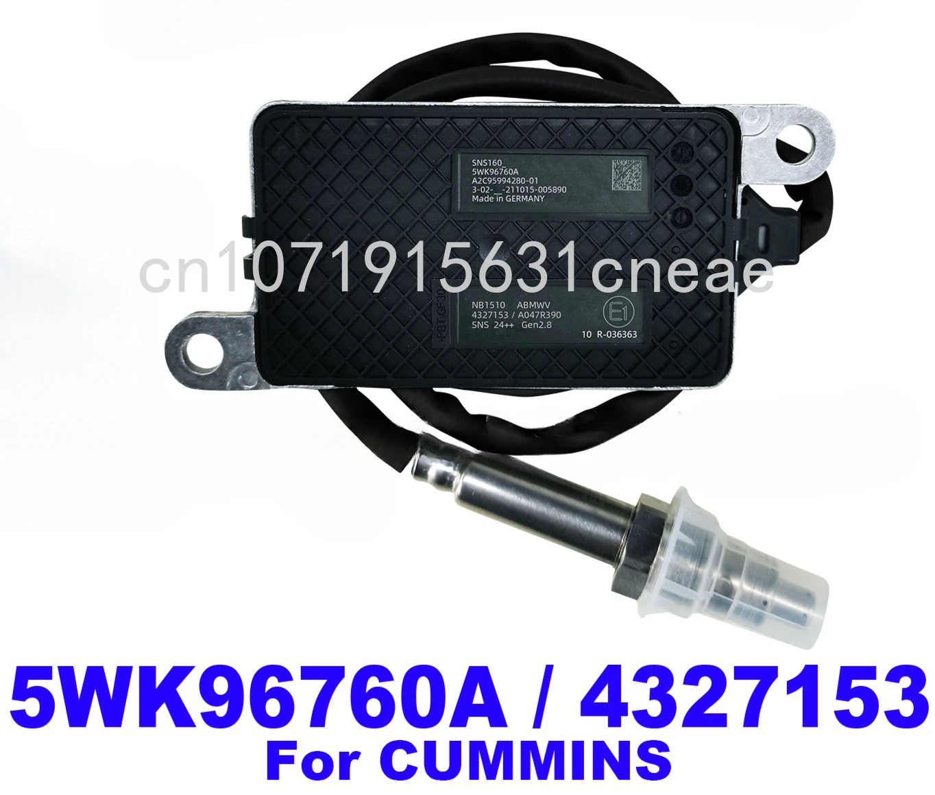 

5WK96760A 4327153 Датчик оксида азота 5WK9 6760A 24 В для деталей грузовика Cummins