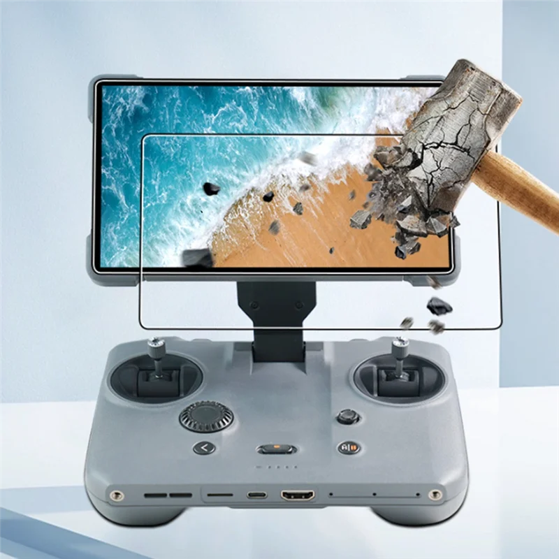 ABZW Tempered Glass Film For DJI RC Pro 2 Remote Control HD Sensitive Touch Screen Protection Accessories