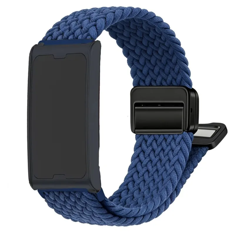 Pulseira magnética trançada para amazfit helio, acessórios para smartwatch, pulseira esportiva de 22mm, pulseira para amazfit helio