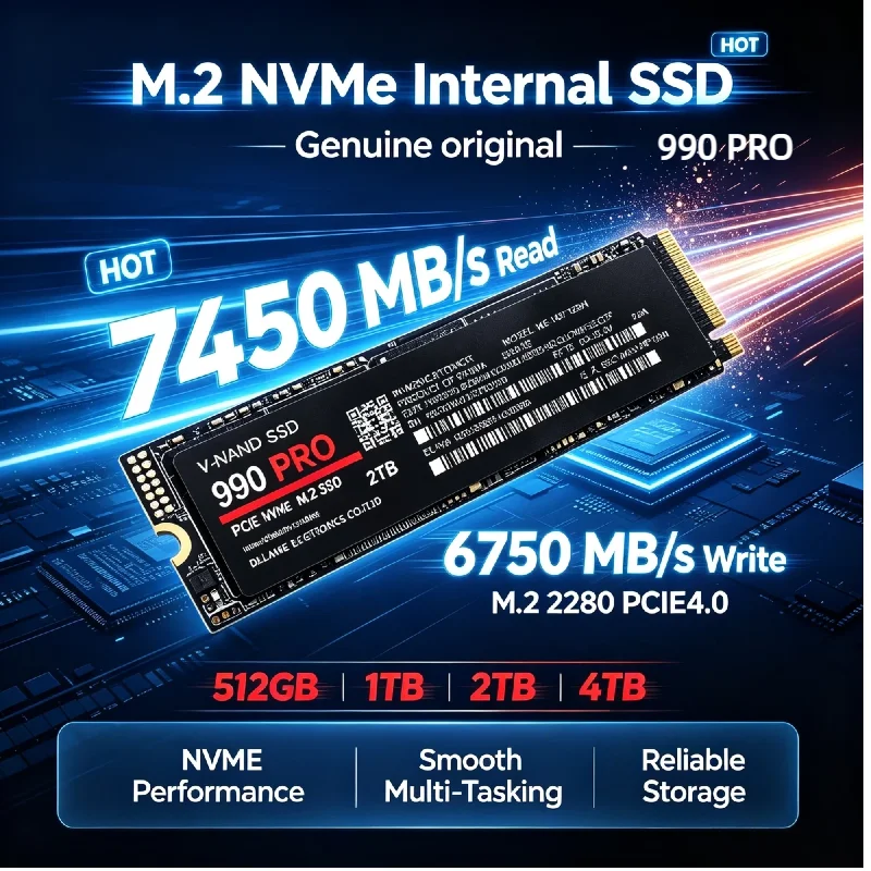 New M2 NGFF NVME SSD Internal Hard Disk Drive 500GB 1TB 2TB Solid State Drive High Speed M2 SSD for Gaming Laptop Desktop PC