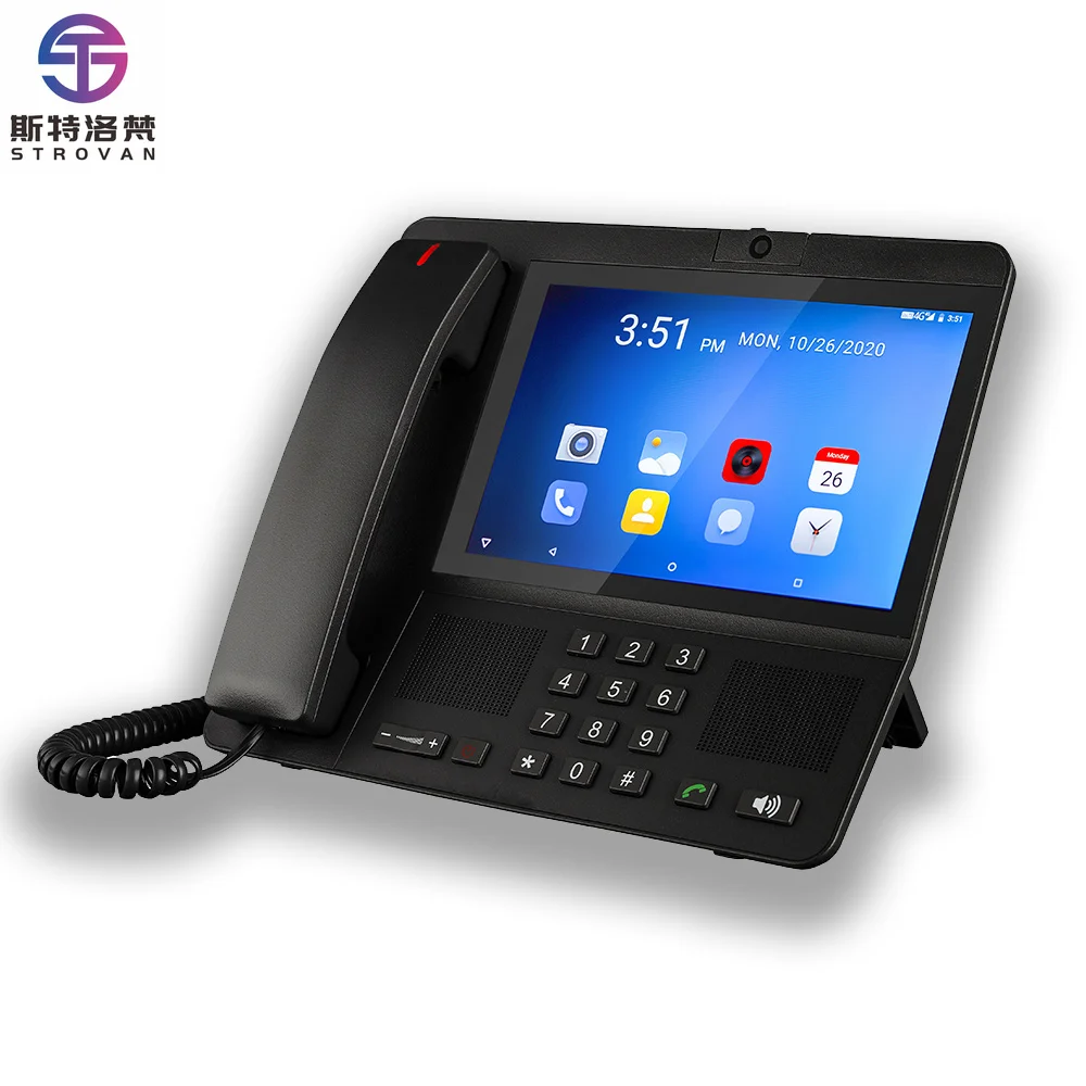 FWP LS830 Factory Wholesale 4G Android Support Video Call SMS Cordless Telephone Fixed Wireless Phone