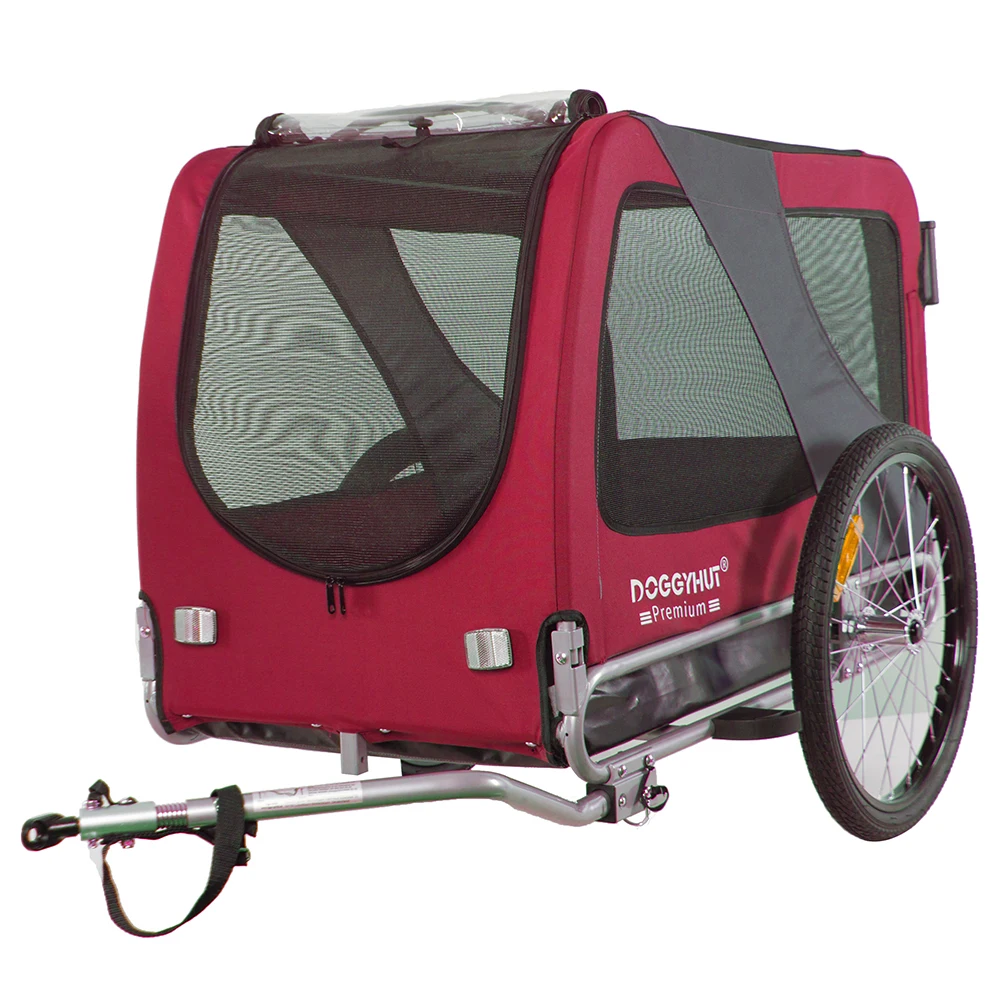 Простота в эксплуатации быстросъемный велосипедный грузовой прицеп с одной рукой