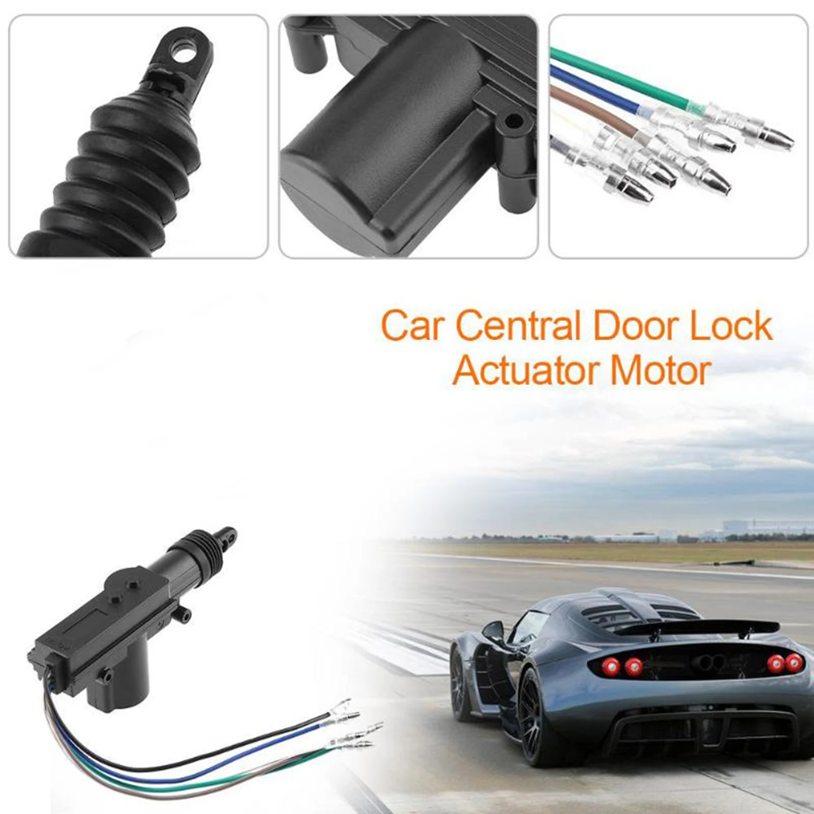12V Universal Car Centre Power Door Lock Actuators Motor With Hardware Accessories Car Accessory view 5