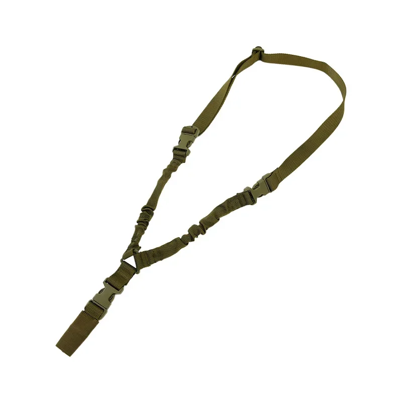 1PC Shot Gun Belt accessori per la caccia Gear Single Point Gun Sling tracolla Rifle Rope Belt con fibbia in metallo