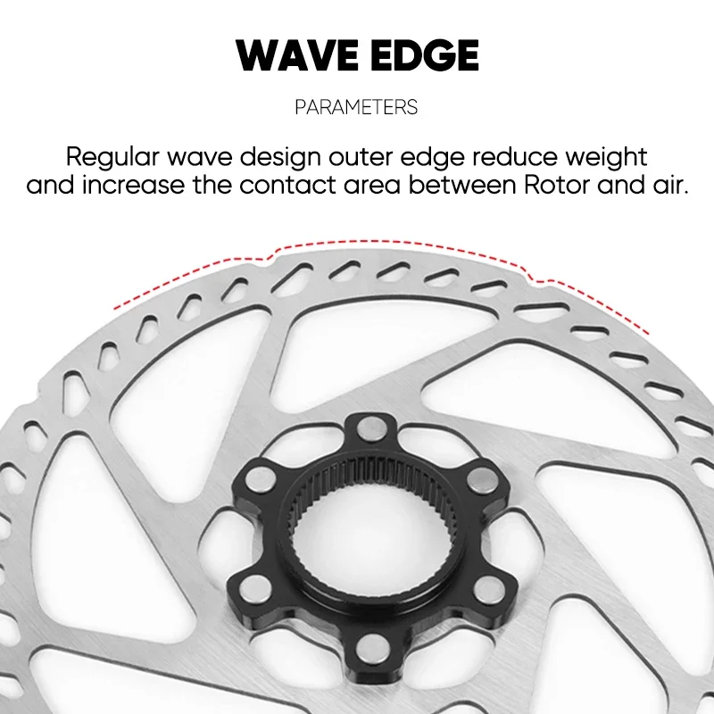 Centerlock Bike Rotors 160MM 180MM 203MM MTB Brake Disc Rotor Durable Mountain Road Cycling Brake Disks MTB Bike Hydraulic Part