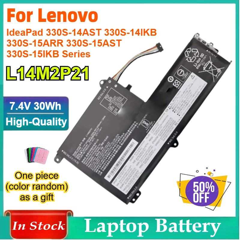 

L14M2P21 L14L2P21 Аккумулятор для ноутбука Lenovo IdeaPad 330S-14AST 330S-14IKB 330S-15ARR 330S-15AST 330S-15IKB Series 5B10Q39203