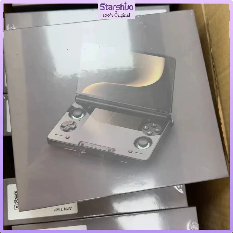 Ayn Thor Pro Handheld Game Console Game Controller Simulator Accessories Dual Screen Oled Portable Palm OLED Android System
