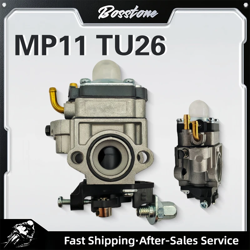 Lawn Mower Carburetor Chainsaw Brush Cutter Carburetor For Walbro TH26 MP11 11mm 1E34F 1E36F WYJ-138 WYK-186 26-33cc
