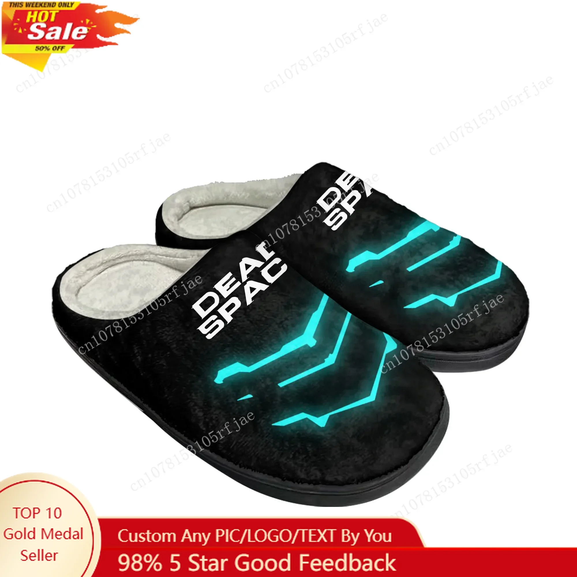 

Dead Space Bespoke Home Cotton Slippers Cartoon Game Men Women Plush Bedroom Casual Fashion Keep Warm Shoes Tailor Made Slipper