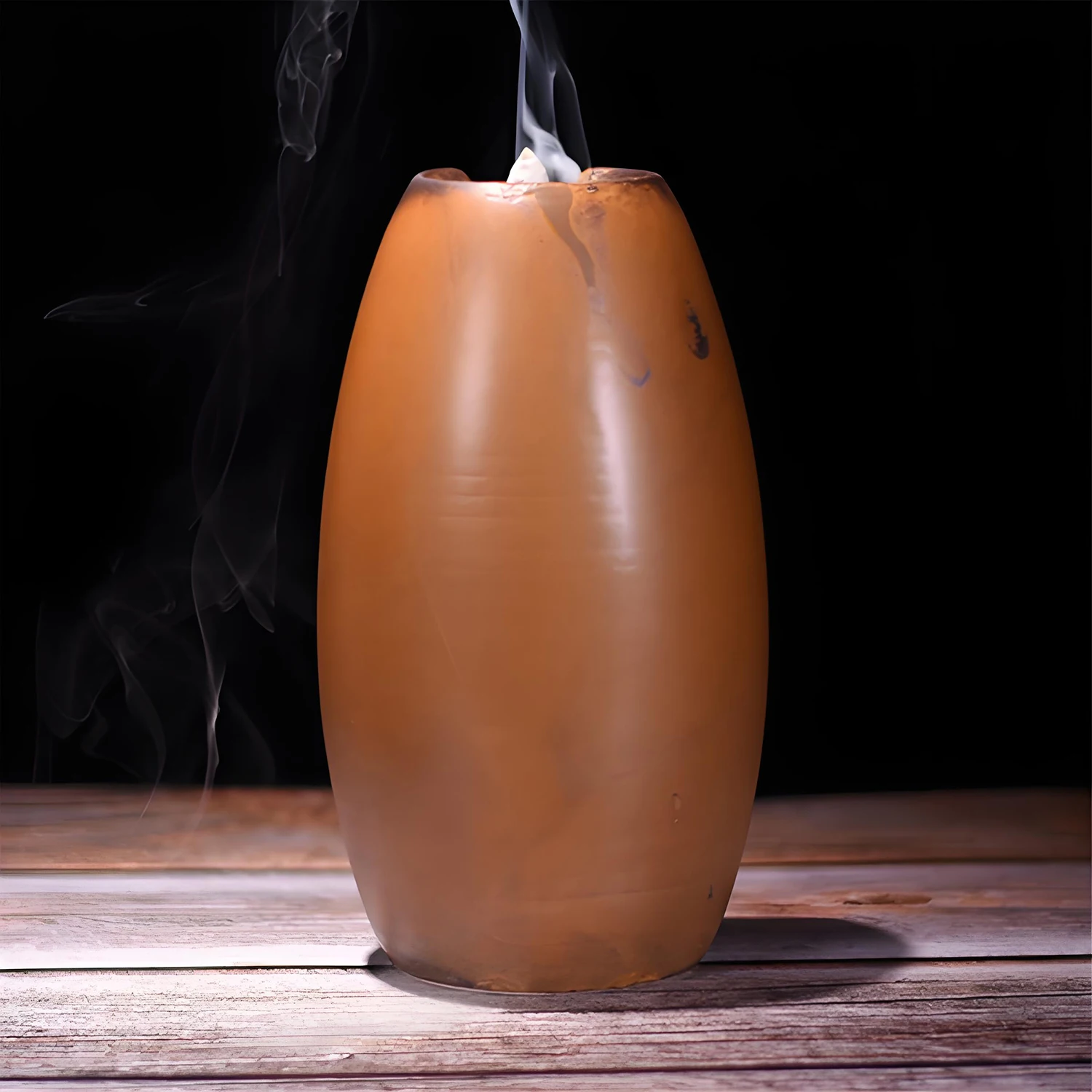 Ceramic Waterfall Backflow Incenser Handicraft Incense Censer Holder Household Aromatherapy Incense Burner Without Incense Cones