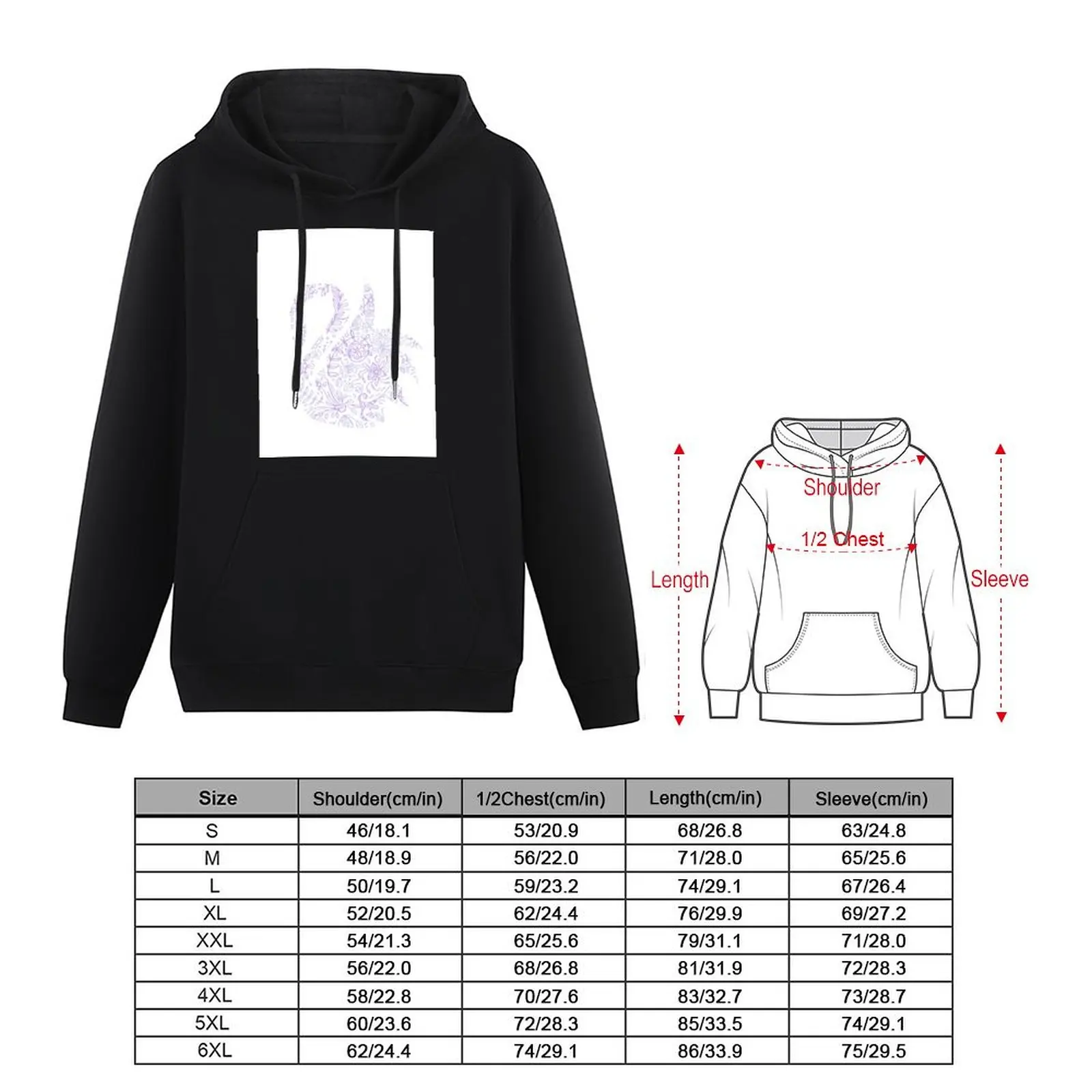 Swan - Purple Pullover Hoodie korean clothes male clothes mens designer clothes men's new in hoodies & sweatshirts