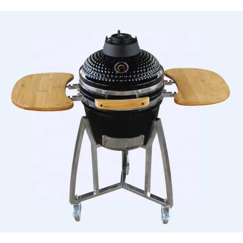 

CL 16 Inch The Egg Shaped Design BBQ Grill KAMADO Outdoor Kitchen Garden BBQ Ceramic Charcoal Grill