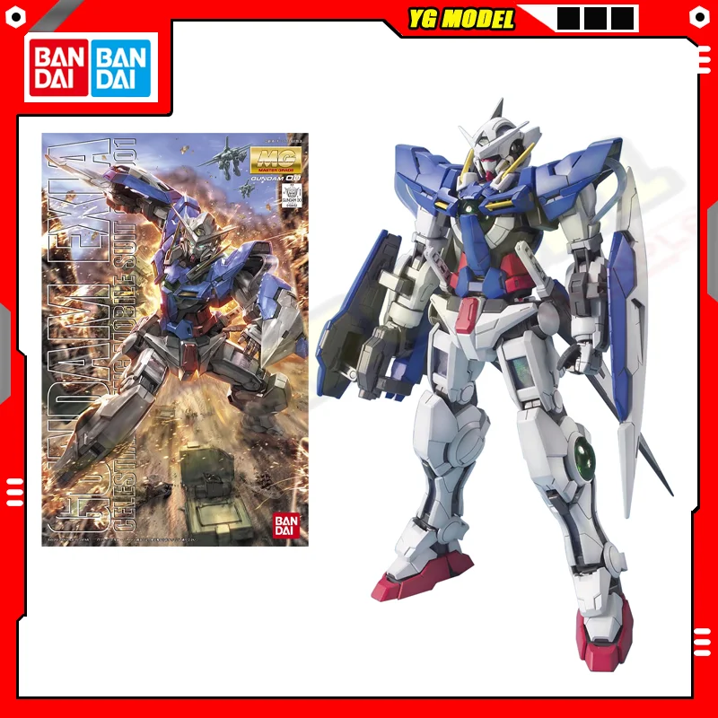 BANDAI 00 Gundam Exia MG 1/100 GN-001 Regular Version SEED Edition Standard Model Kit Assembly Strike Freedom Unicorn Original