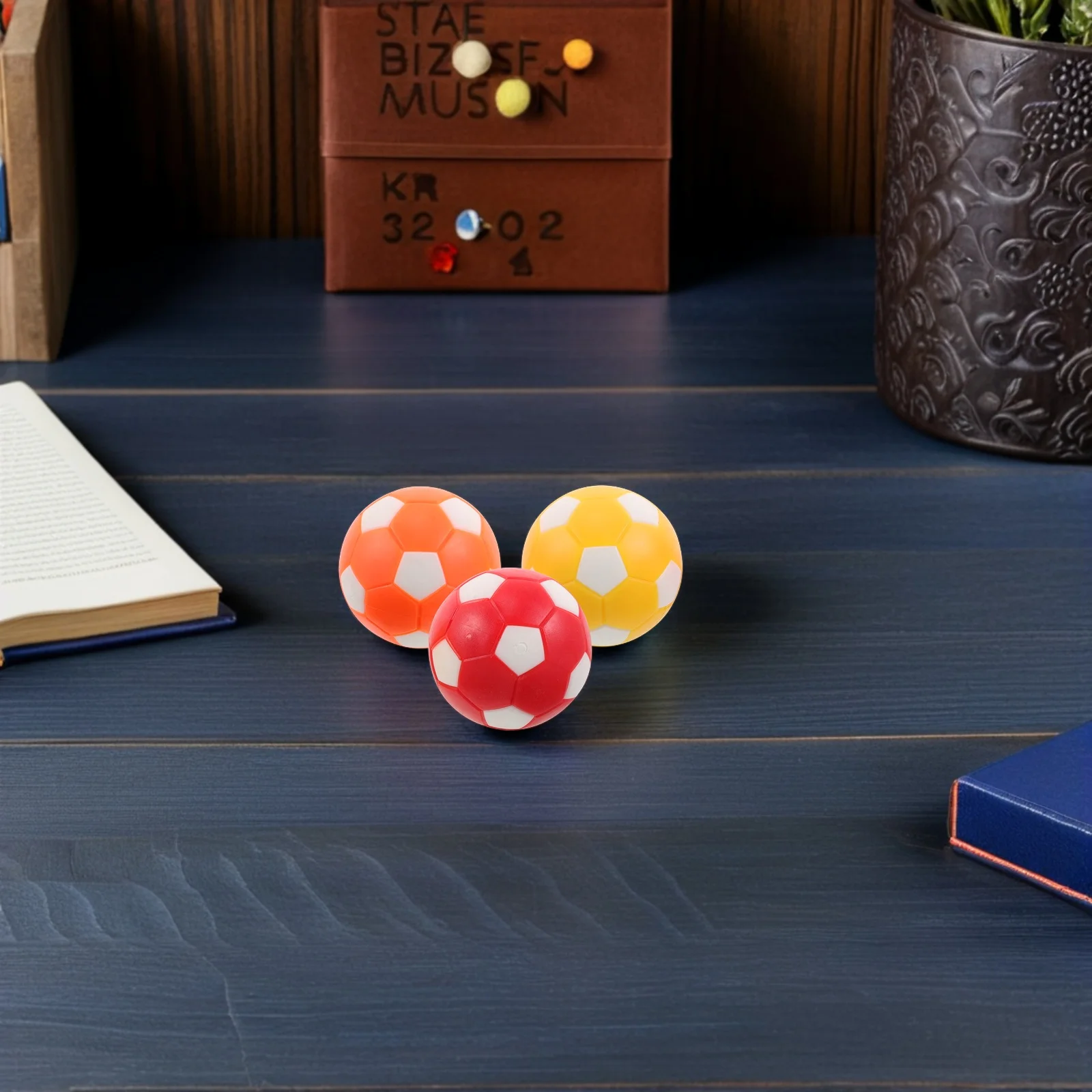 

12Pcs 36mm Foosball Balls Tabletop Game Accessories Easy Maintenance Longevity Ideal Social Gatherings Foosball Balls