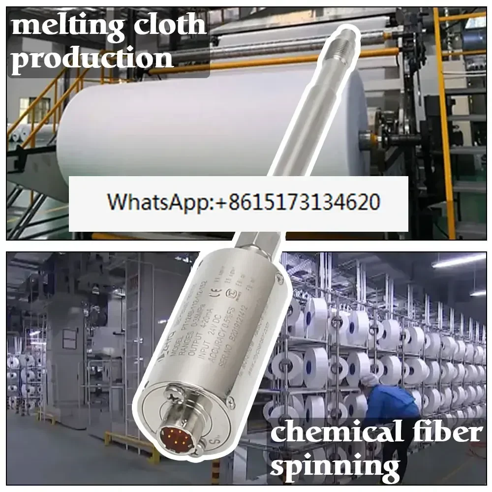 china manufacturer plastic extruder melt pressure transducer with cable