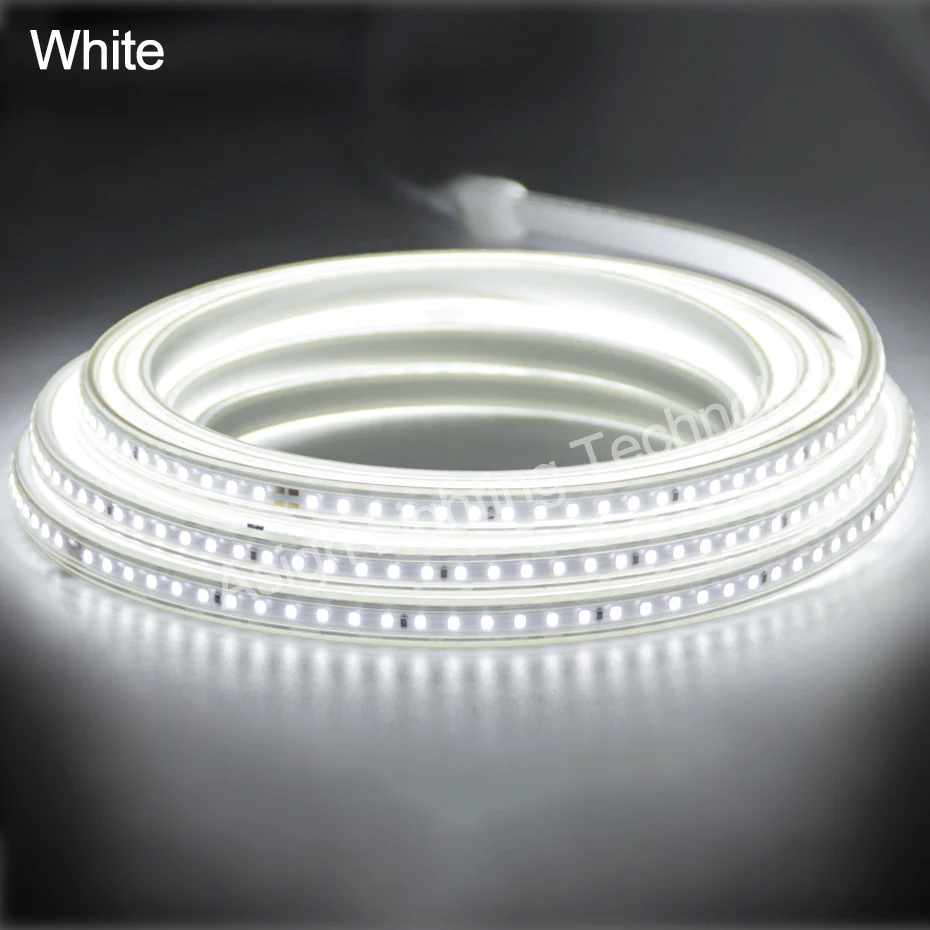 

220V LED Strip Light 2835 EU plug WiFi Bluetooth Remote Control Cold/Warm/Neutral White Waterproof Outdoor Lighting Home Decor