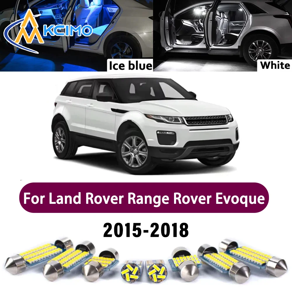 

KCIMO New Canbus Number Plate Bulb For Land Rover Range Rover Evoque L538 2015-2018 Premium Bright Error-Free Interior Lights