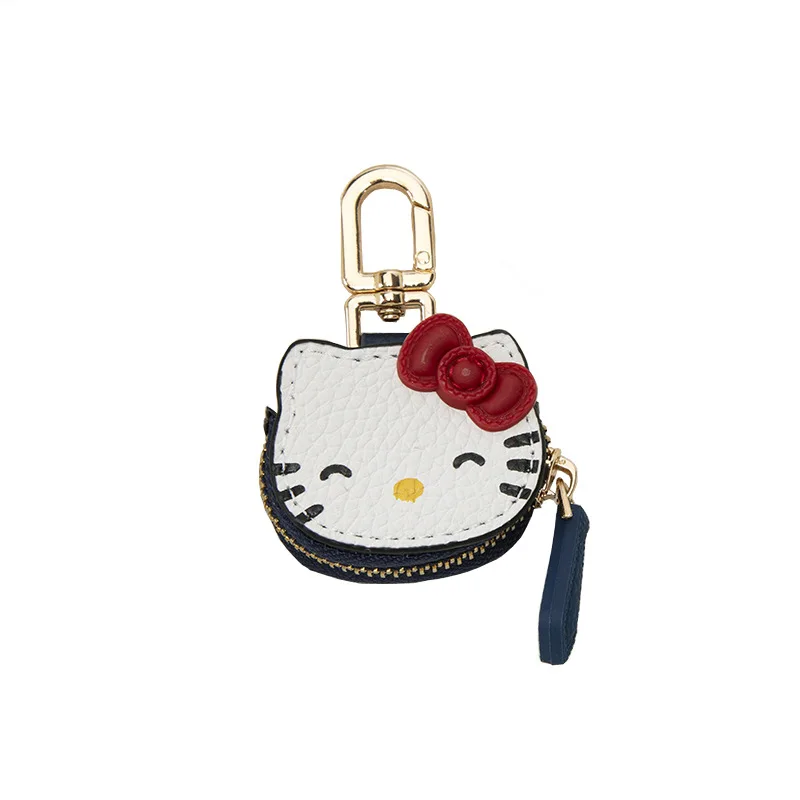 Hello Kitty Key Chain Cartoon Personalized Creative Leather Bag Keychain Pendant Fashion Clothing Accessories Birthday Gift view 6