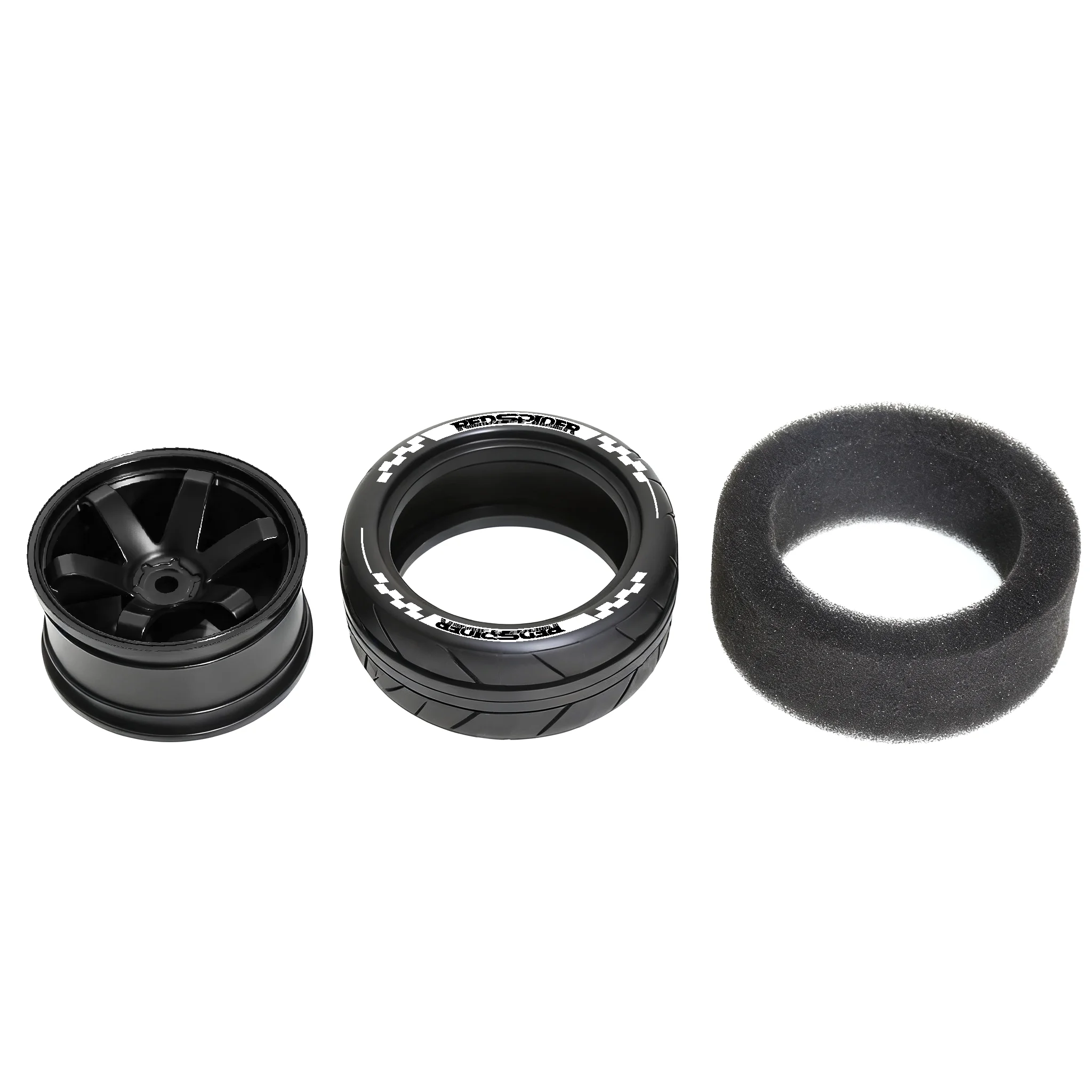 1/10 RC عجلات السباق الإطارات البلاستيكية جنوط العجلات Hub12mm عرافة ل RC على الطريق سيارة Tamiya TT01 TT02 XV01 XV02 PTG-2 HSP HPI كيوشو