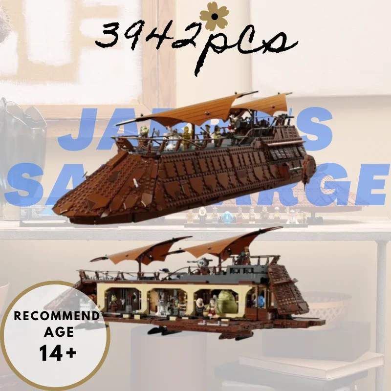 3942PCS Kreative Raumschiff Modell Montage Ziegel DIY Gebäude Spielzeug Kit für Erwachsene Teenager