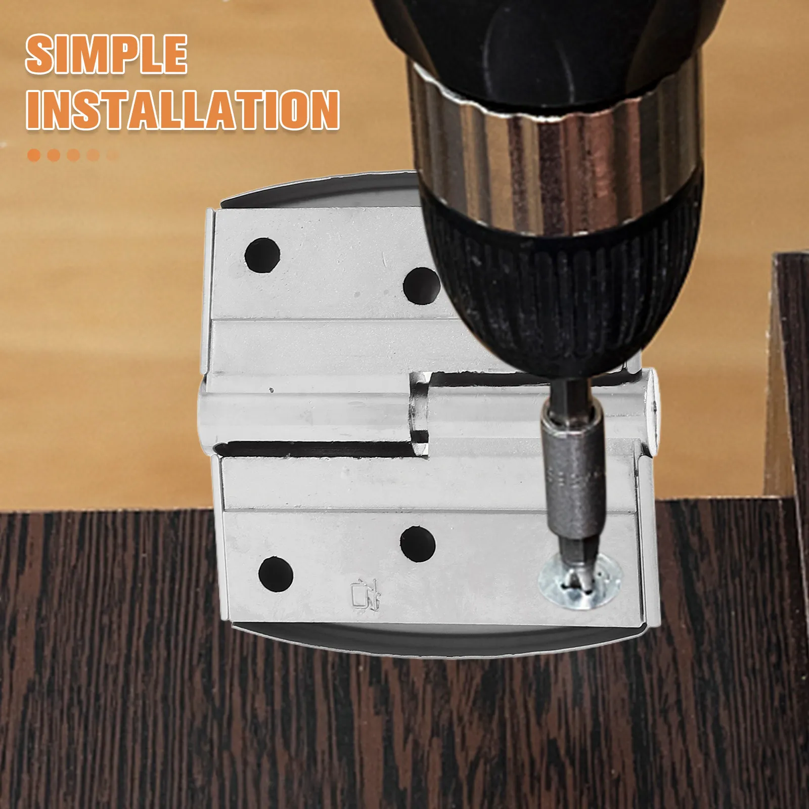 

2Pcs Heavy Duty Self-Closing Stainless Steel Door Hinges for Public Restroom Partitions Shopping Malls Hotels Toilet Hardware