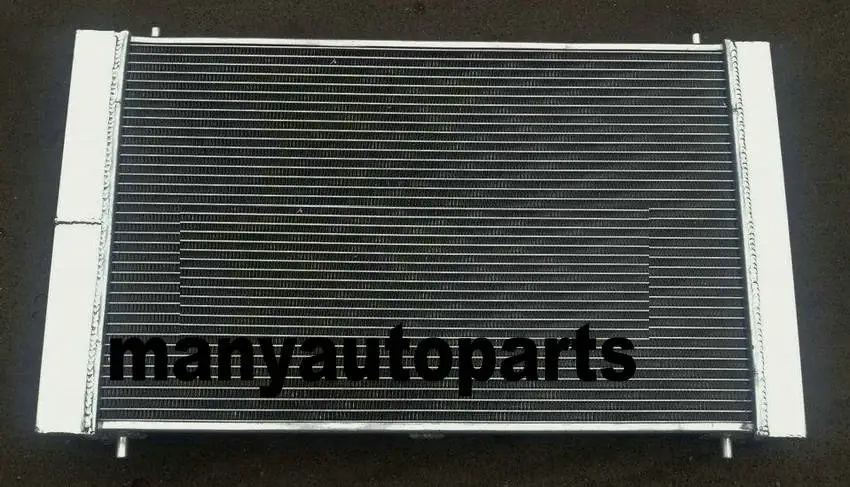 5ROW لـ Maserati 2500 Biturbo 2.5l 1981-1994 1982 1983 1984 1985 1986 1987 1988 1989 90 91 92 93 مشعاع ألومنيوم كامل #5